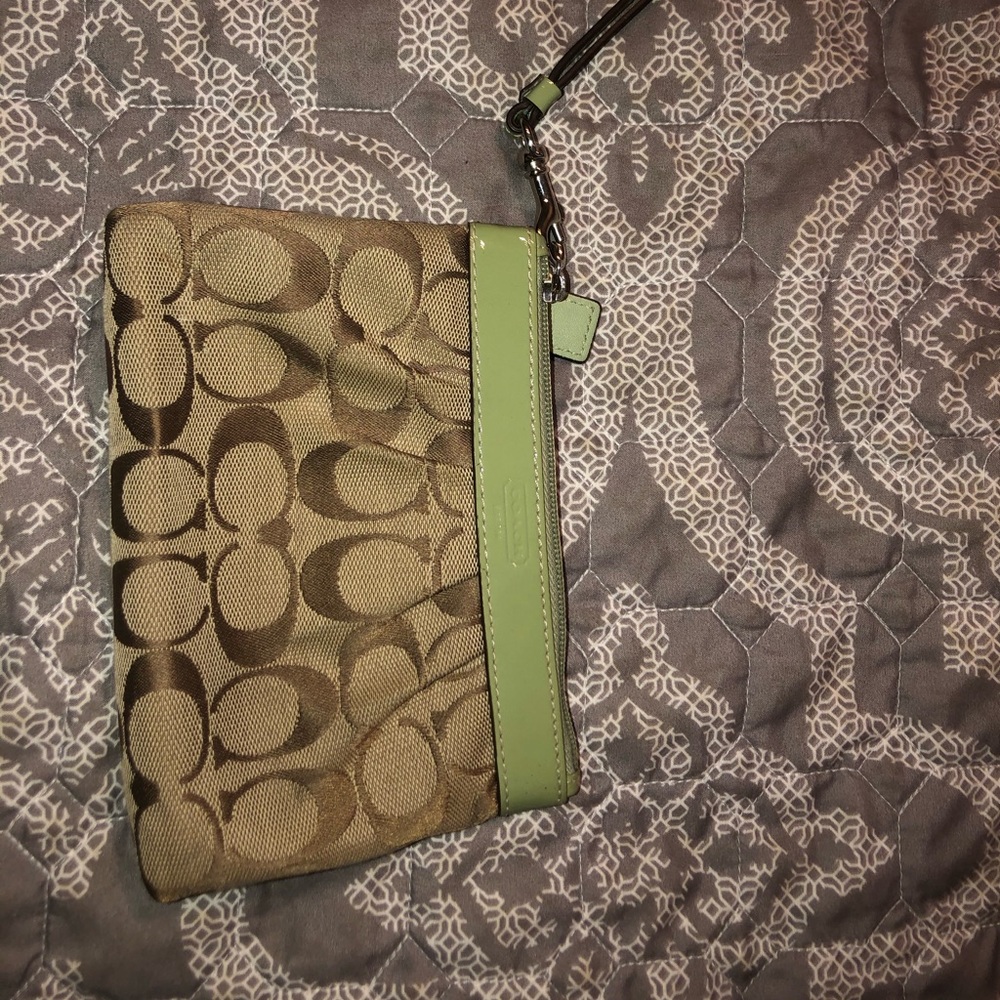 Coach wristlet
